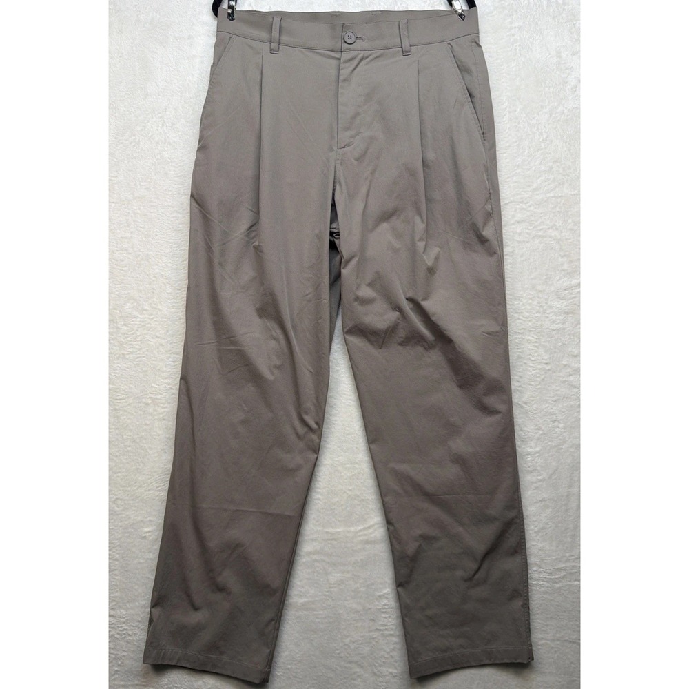 Lululemon ABC Pants Mens 32 Khaki Stretch Tech Commuter Golf Casual Chino